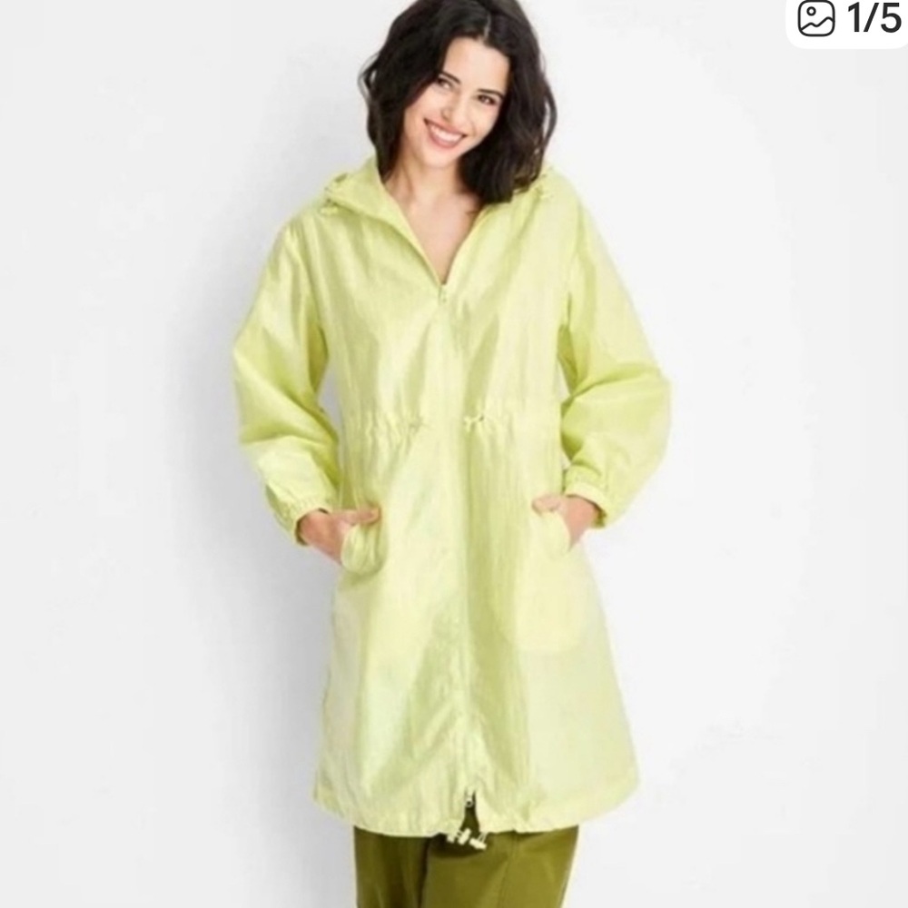 Women's Lime Utility Jacket